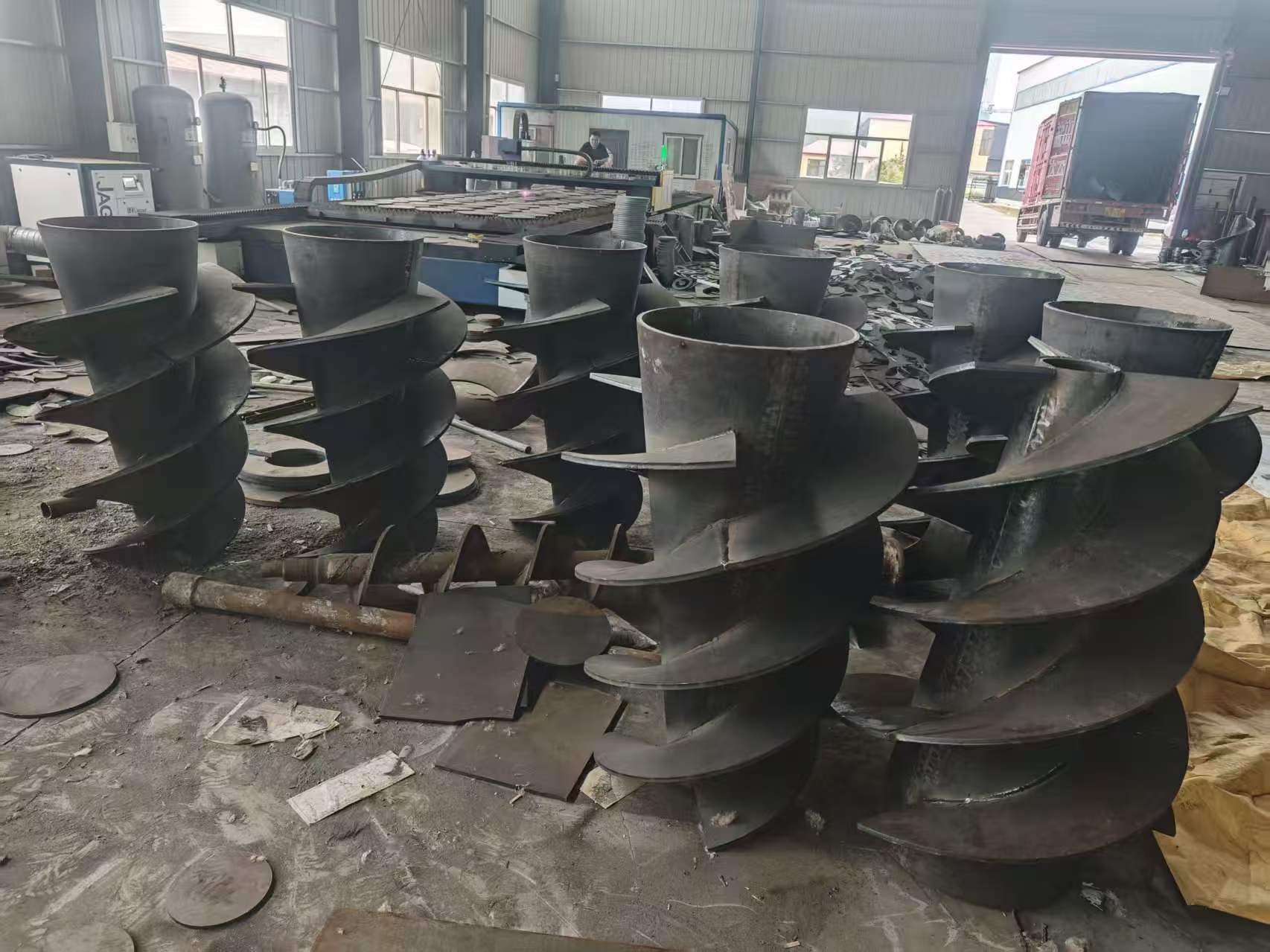 白城市蛟龙叶片锰钢螺旋叶片 - 厂家